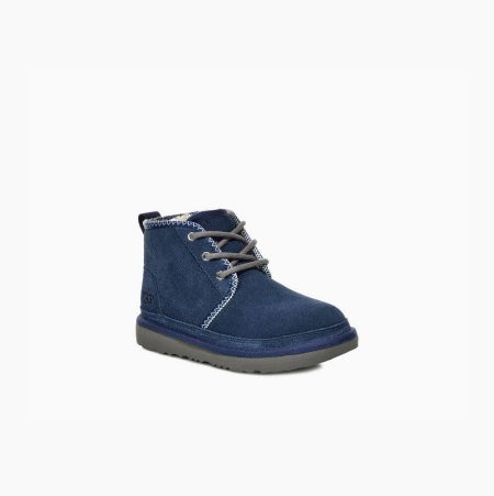 UGG Neumel II Tasman Navy Boots for Kids (QMLR53210)